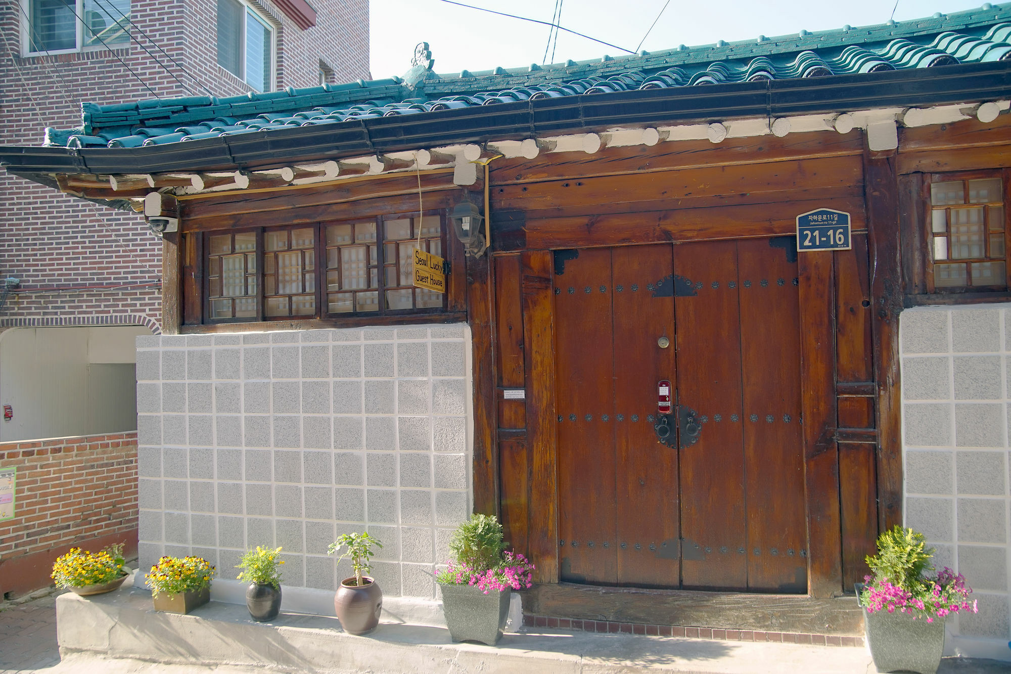 Seoul Lucky Guesthouse Hanok Exterior foto